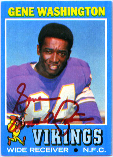 1971 Topps #130 Gene Washington Vik product photo
